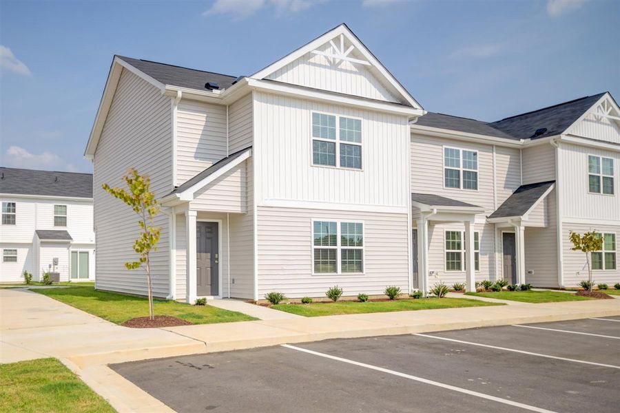 Front exterior of a home in the Laurel Ridge community, located in Greenville, NC (Image 8).
