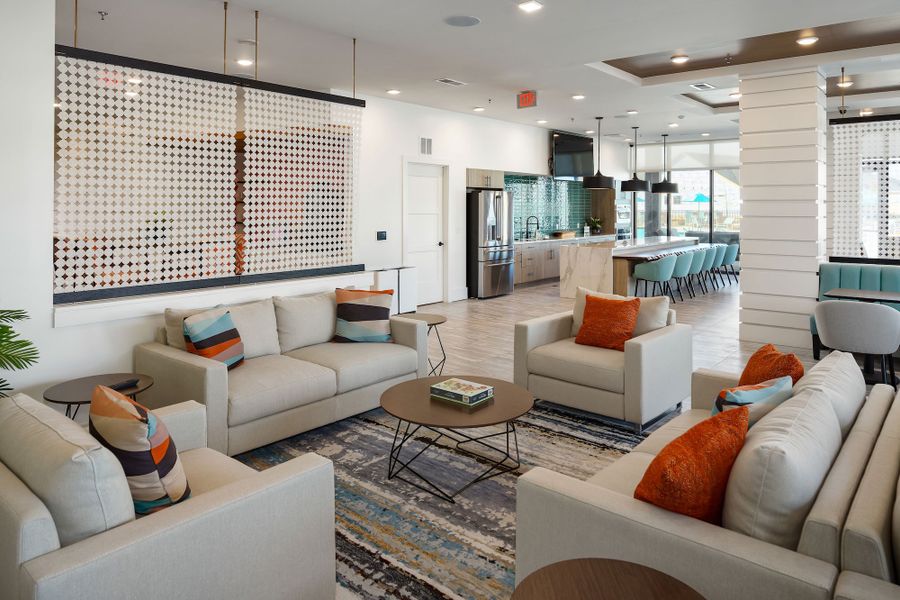 Furnished interior in a model home at Restore at Viera – Refresh Collection in Melbourne (Image 4).