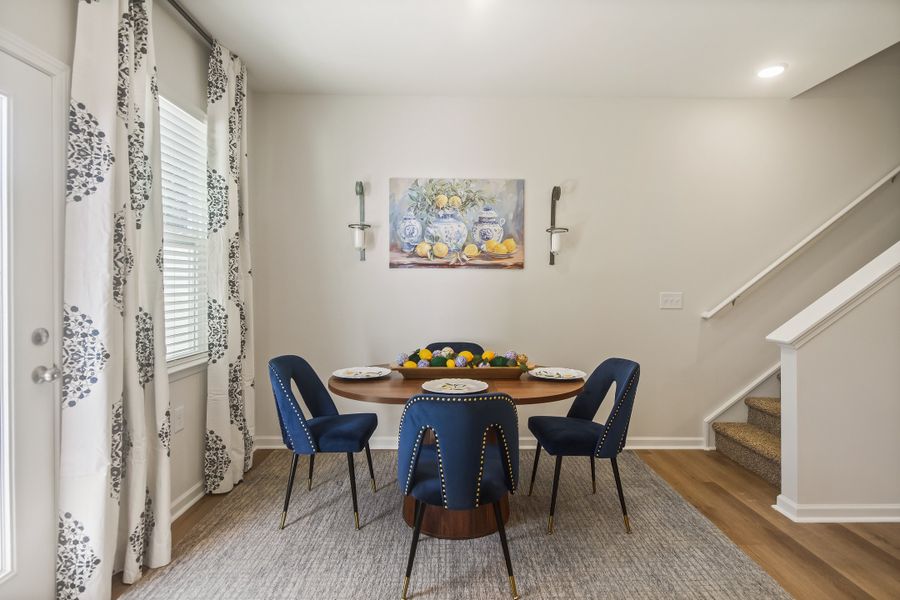 Furnished interior in a model home at Cottage Corners in Taylors (Image 7).