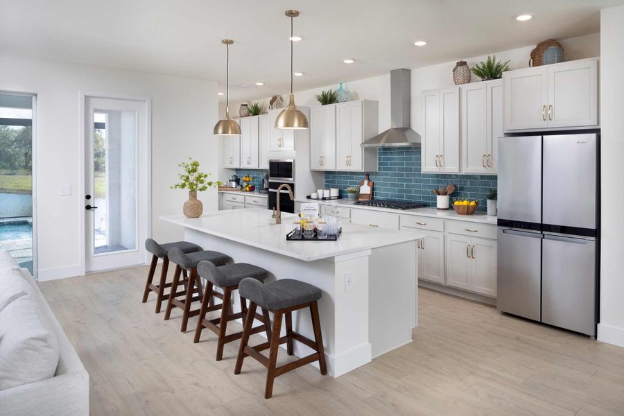 Furnished interior in a model home at Coasterra in Palmetto (Image 5).