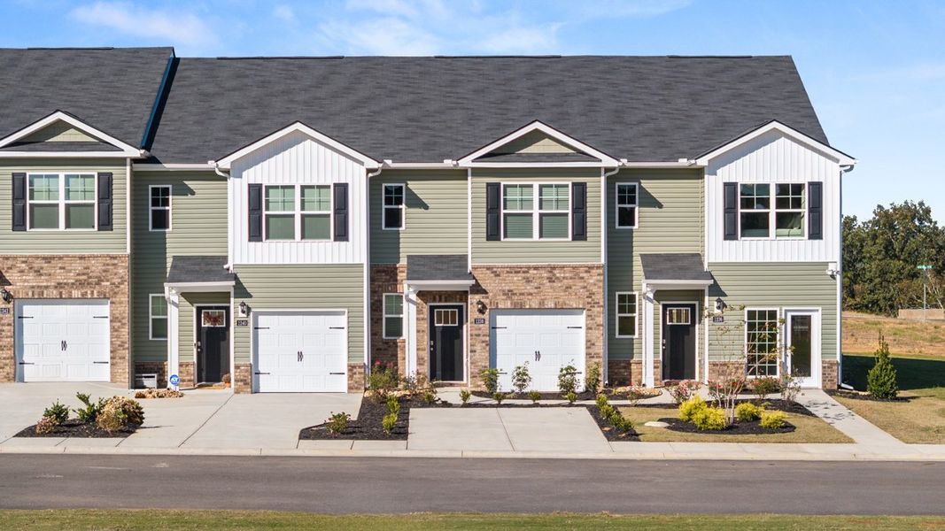Front exterior of a home in the Weatherstone community, located in Grovetown, GA (Image 1).