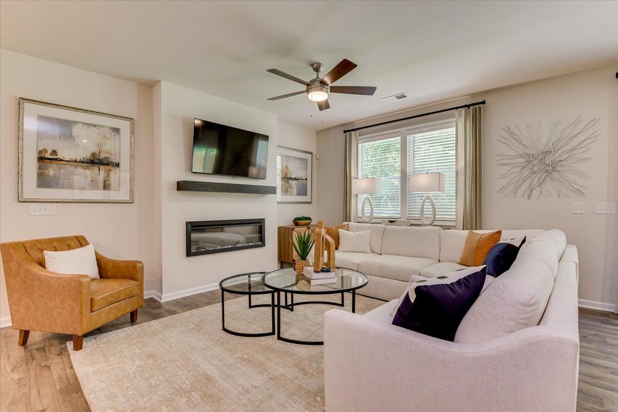 Get Comfortable in the Family Room