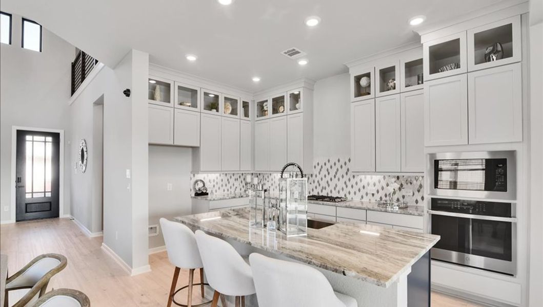 Furnished interior in a model home at Summer Place  35' in Montgomery (Image 55).