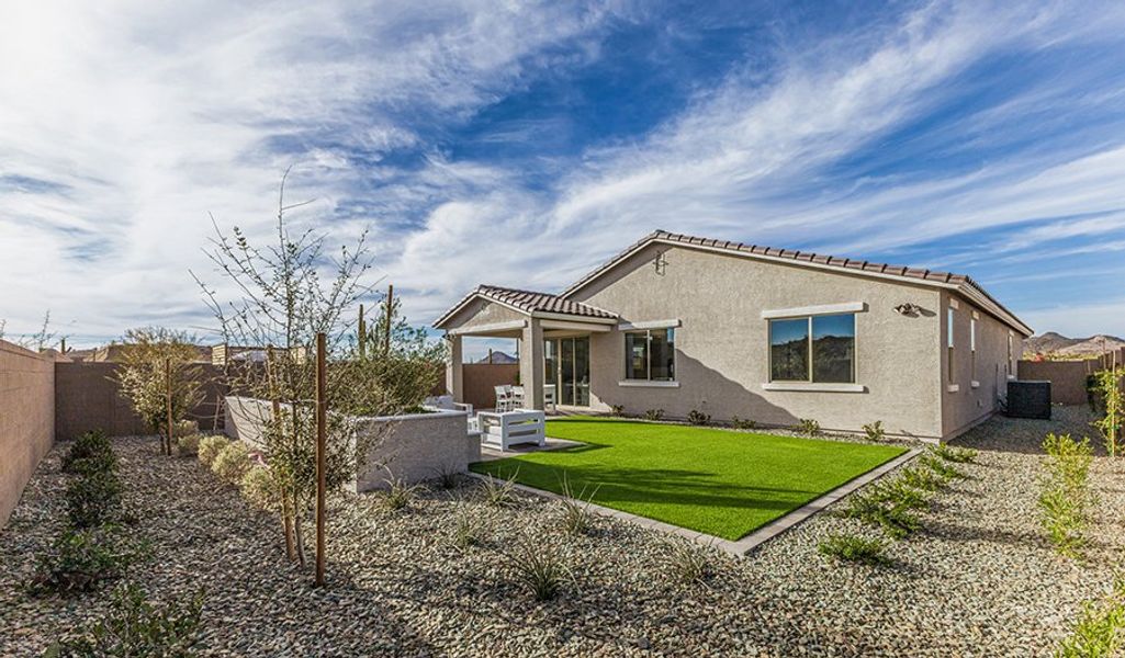 Exterior details of a home in Seasons at Haciendas at White Peak, Peoria (Image 11).