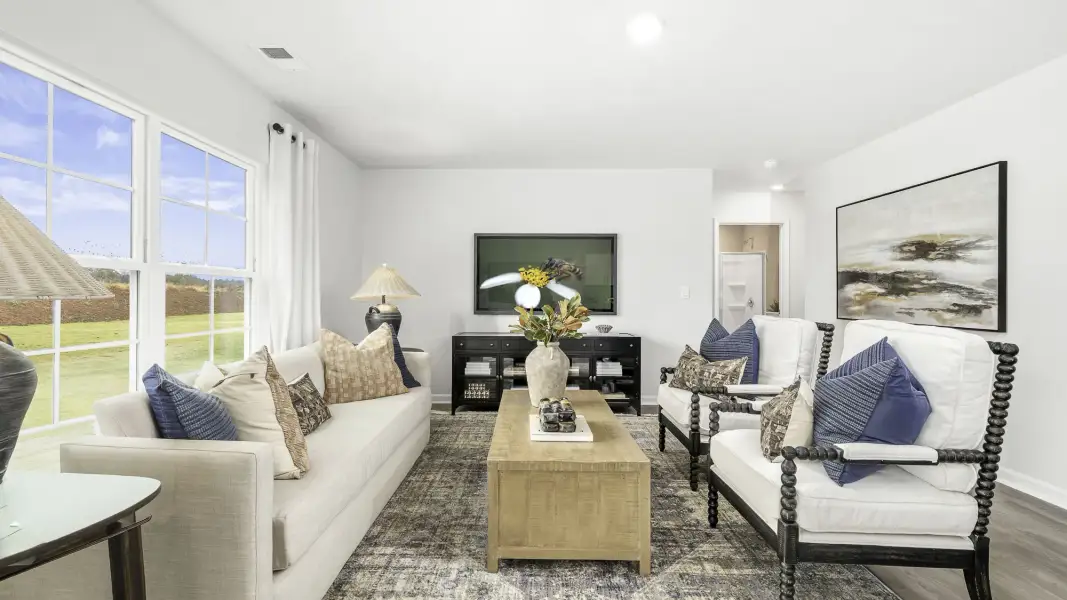 Furnished interior in a model home at Bailey Meadows in Stokesdale (Image 13). Furnished interior in a model home at Bailey Meadows in Stokesdale (Image 13).