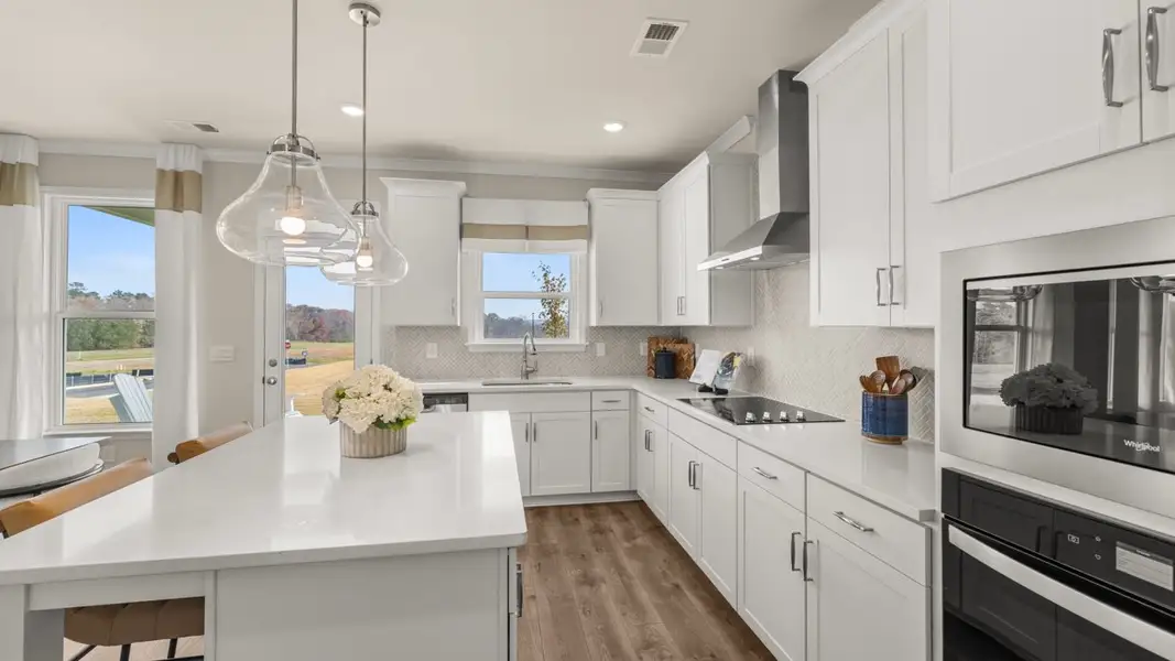 Furnished interior in a model home at Evergreen Crossing in Locust Grove (Image 7). Furnished interior in a model home at Evergreen Crossing in Locust Grove (Image 7).