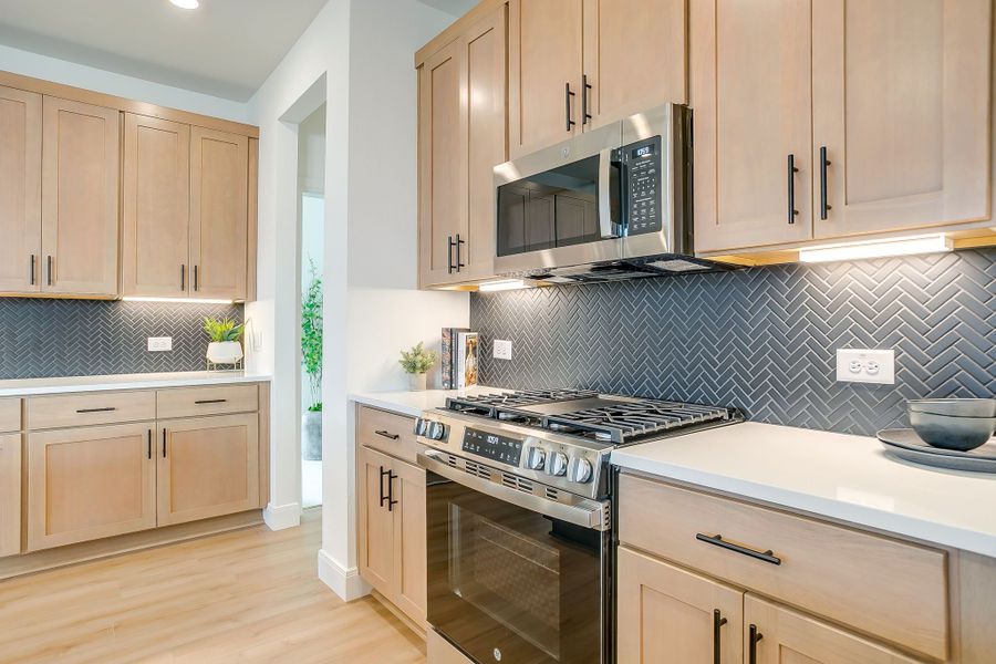 Furnished interior in a model home at Creekside in Royse City (Image 34).