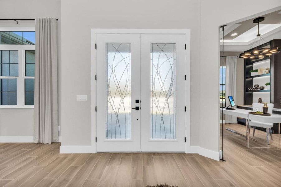 Furnished interior in a model home at Artisan at Watercolor Place in Bradenton (Image 152).