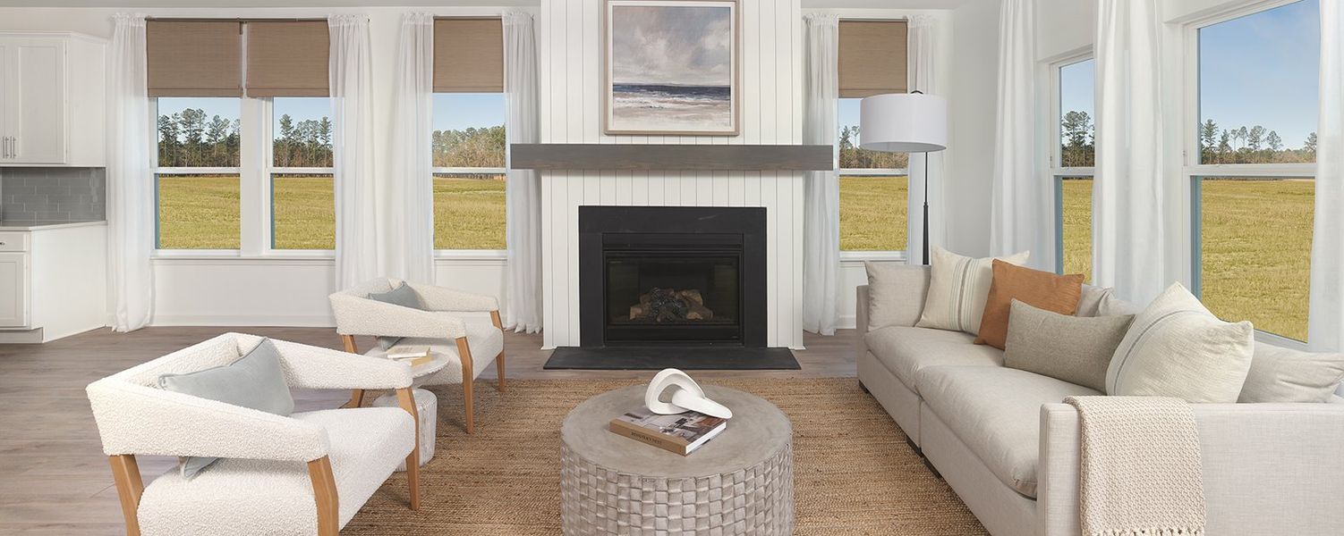 Furnished interior in a model home at Trieste at Bella Vita in Myrtle Beach (Image 7).