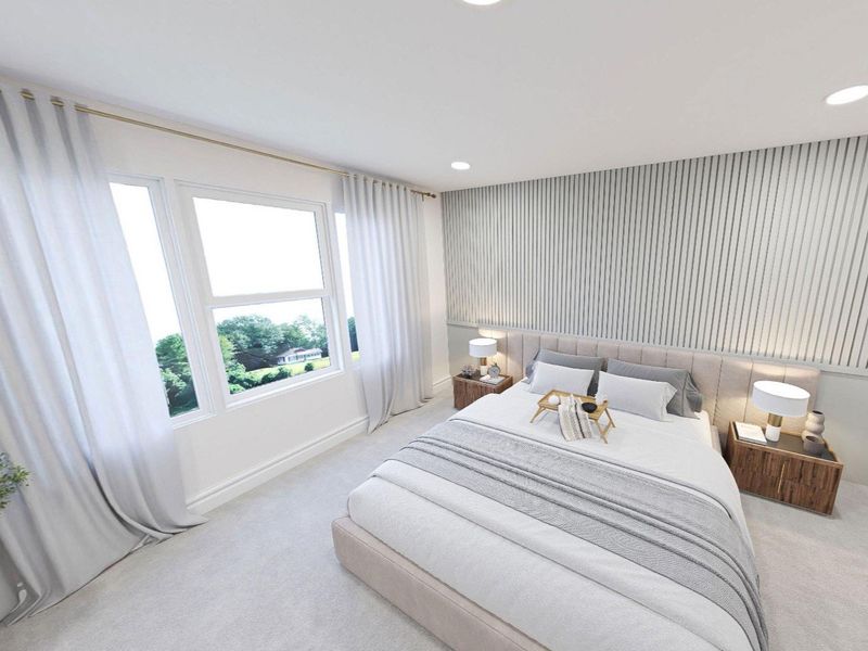 Furnished interior in a model home at ~Faris Park~ in Greenville (Image 8). Furnished interior in a model home at ~Faris Park~ in Greenville (Image 8).