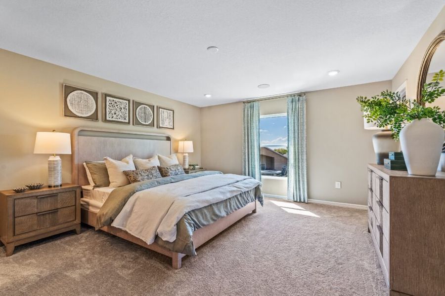Furnished interior in a model home at Woodland Ranch Estates in Dundee (Image 18).