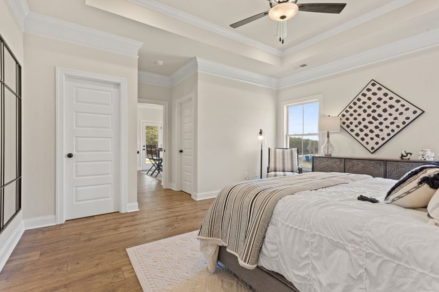 Furnished interior in a model home at Cherokee Knoll in Williamston (Image 13).