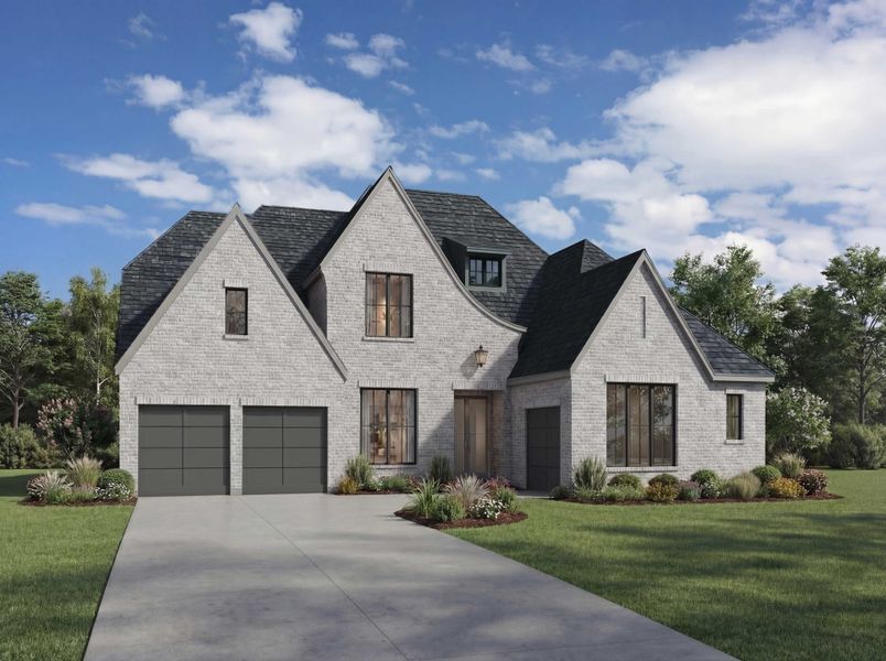 Front exterior of a home in the Ridgeline community, located in McKinney, TX (Image 3).