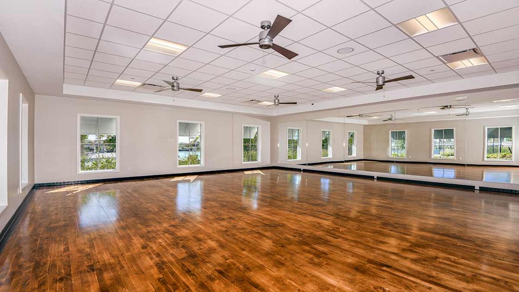 Furnished interior in a model home at The Cove at West Port in Port Charlotte (Image 18). Furnished interior in a model home at The Cove at West Port in Port Charlotte (Image 18).