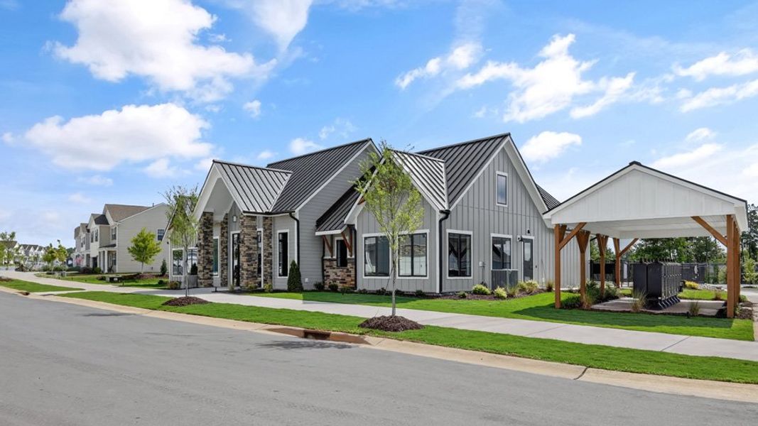 Front exterior of a home in the The Villas at Galvins Ridge community, located in Sanford, NC (Image 19). Front exterior of a home in the The Villas at Galvins Ridge community, located in Sanford, NC (Image 19).