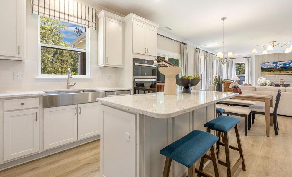 Furnished interior in a model home at Castlewood in Archer Lodge (Image 25). Furnished interior in a model home at Castlewood in Archer Lodge (Image 25).