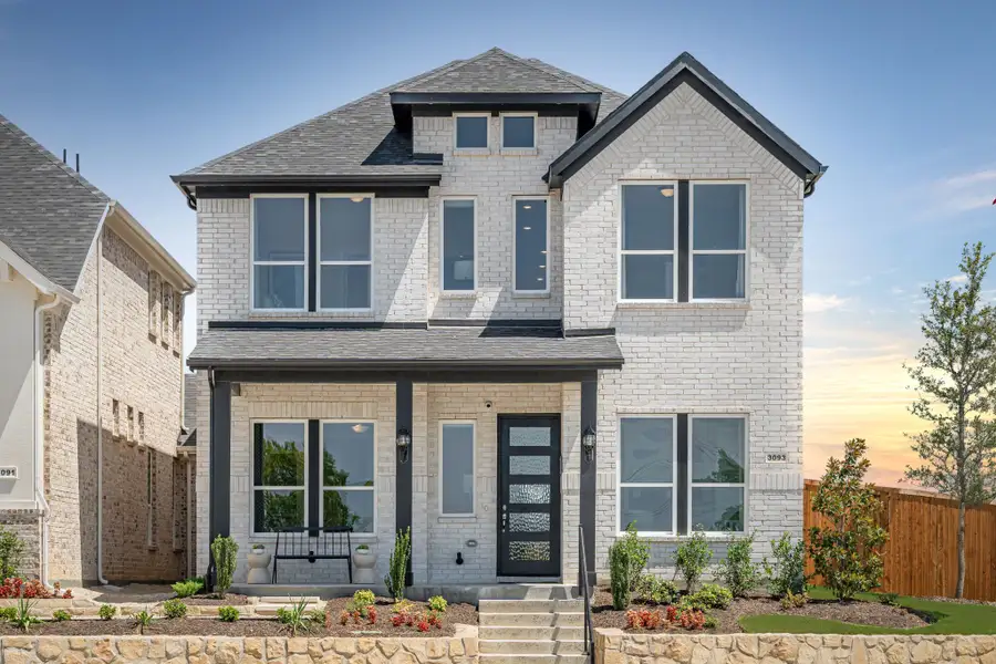 Front exterior of a home in the Dominion at Brookhollow community, located in Prosper, TX (Image 3).