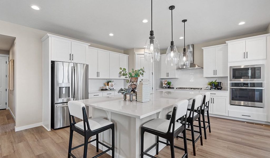 Furnished interior in a model home at Sanctuary at Sycamore Canyon in Vail (Image 3). Furnished interior in a model home at Sanctuary at Sycamore Canyon in Vail (Image 3).