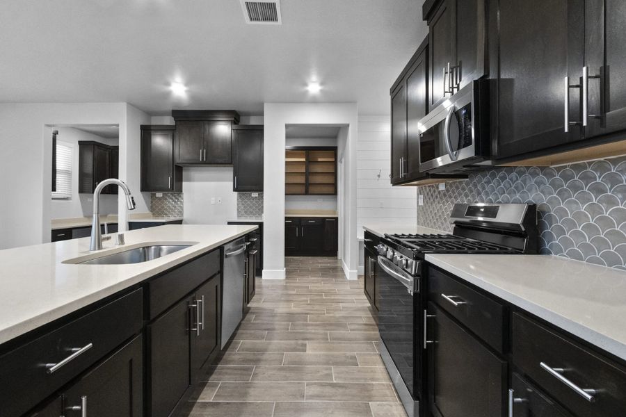 Furnished interior in a model home at The View at Desert Springs | Thoughtful Collection in El Paso (Image 20).