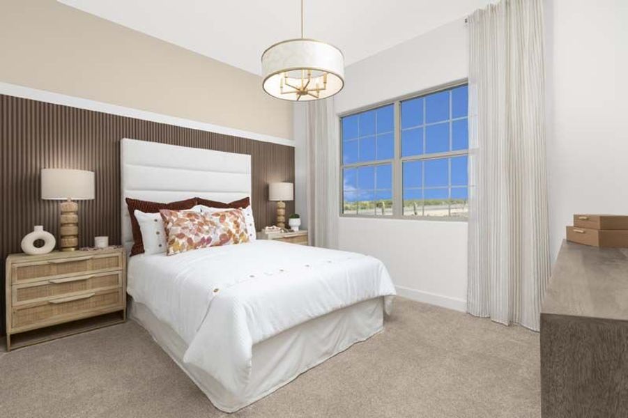 Furnished interior in a model home at Silverbell Ridge in Tucson (Image 22). Furnished interior in a model home at Silverbell Ridge in Tucson (Image 22).