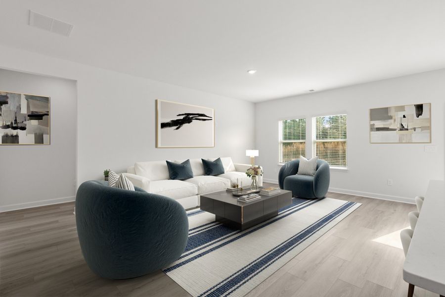 Furnished interior in a model home at Palmetto Place in Longs (Image 14).