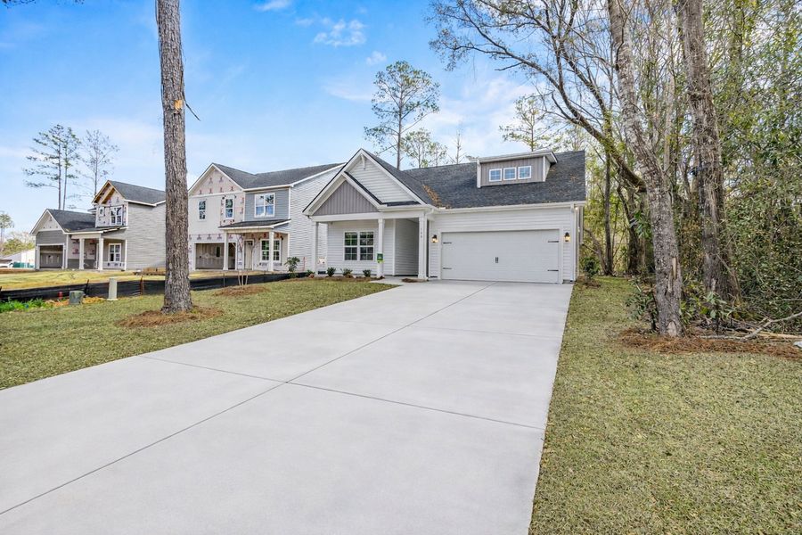 Front exterior of a home in the Pine Street community, located in Yemassee, SC (Image 16).