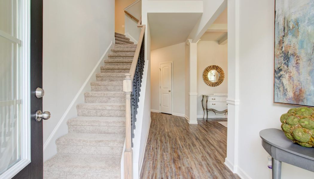 Furnished interior in a model home at Westbury in Griffin (Image 14).