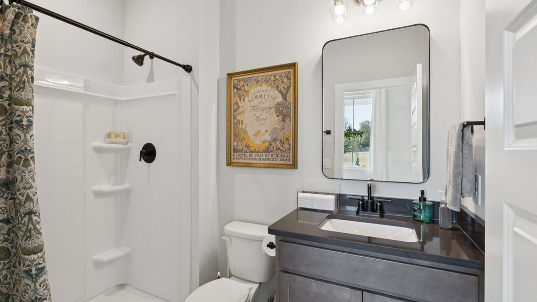 Furnished interior in a model home at Harvest Point in Spring Hill (Image 25).