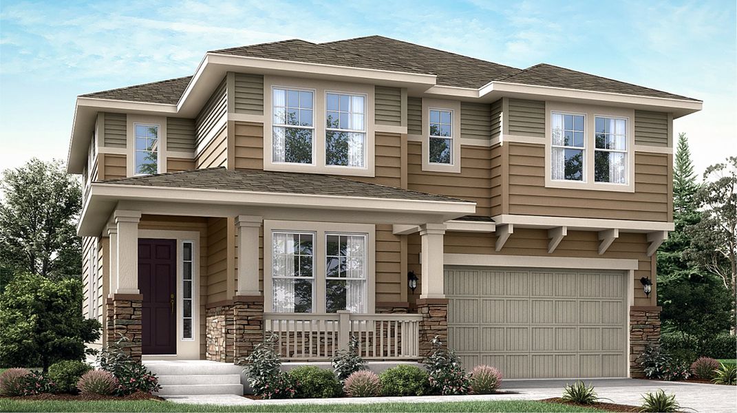 Image 5 of the Parkdale: The Monarch Collection community in Erie, CO.