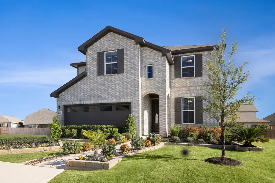 Front exterior of a home in the Bricewood community, located in Helotes, TX (Image 3).