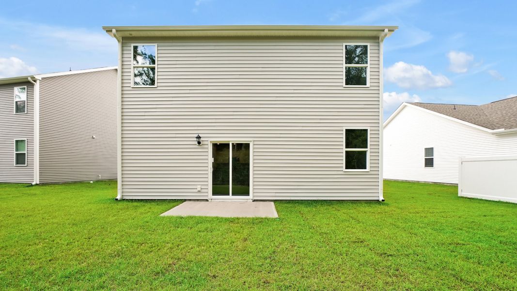 Exterior details of a home in The Pines at Blake Farm, Wilmington (Image 5). Exterior details of a home in The Pines at Blake Farm, Wilmington (Image 5).