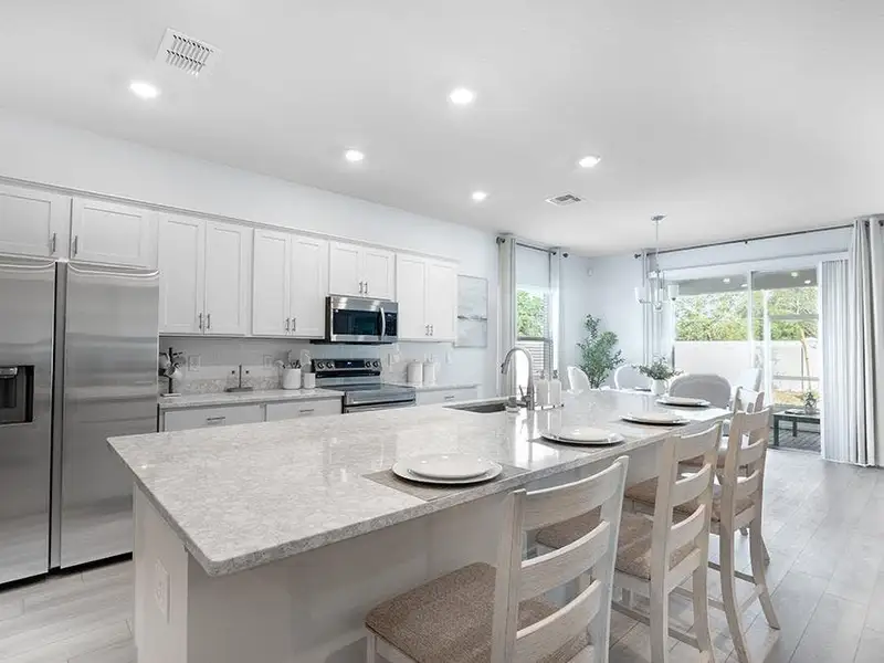 Enjoy a bright, open kitchen - Shelby home plan