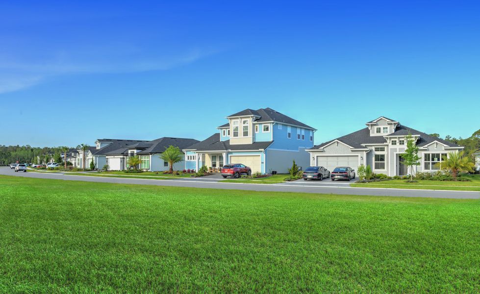 Front exterior of a home in the Woodhaven community, located in Port Orange, FL (Image 19). Front exterior of a home in the Woodhaven community, located in Port Orange, FL (Image 19).