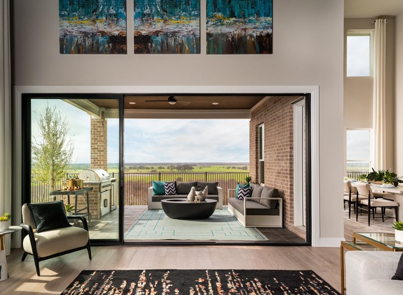 Exterior details of a home in Polo Ridge, Forney (Image 4).