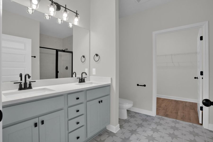 Furnished interior in a model home at Anderson Park in Hendersonville (Image 82).