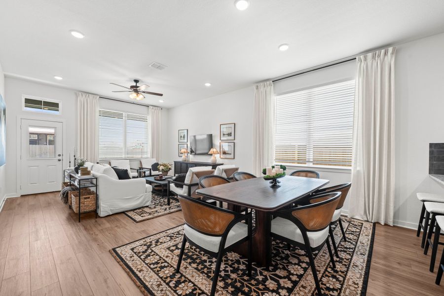 Furnished interior in a model home at Arroyo Ranch in Seguin (Image 26). Furnished interior in a model home at Arroyo Ranch in Seguin (Image 26).
