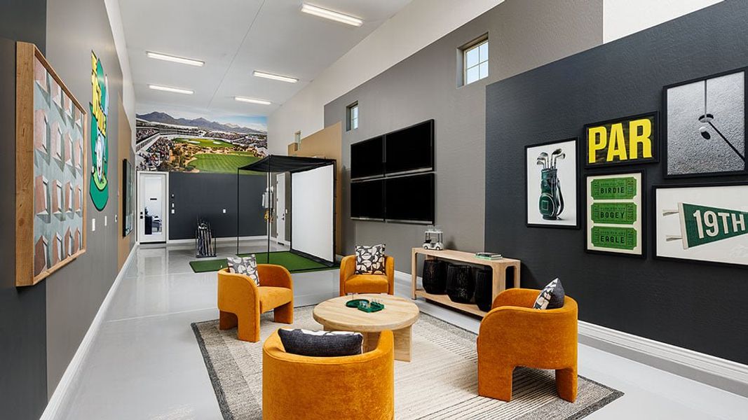 Furnished interior in a model home at Salero Journey Collection in Phoenix (Image 6).