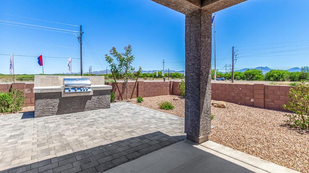 Exterior details of a home in Sahuarita Acres, Sahuarita (Image 4).