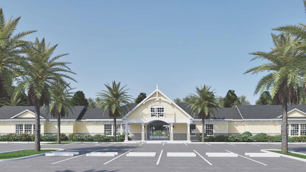 Front exterior of a home in the Somerset Bay community, located in Spring Hill, FL (Image 3).
