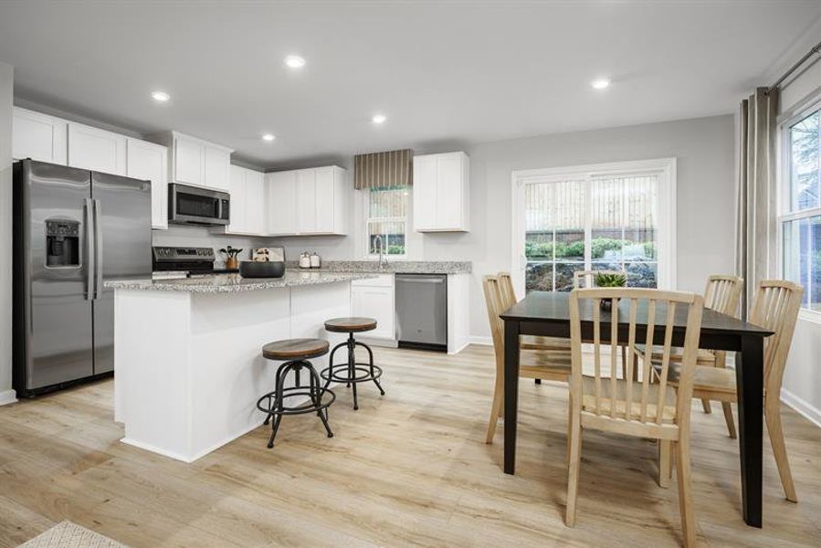 Start fresh in your new home-select your cabinets, flooring and beyond.