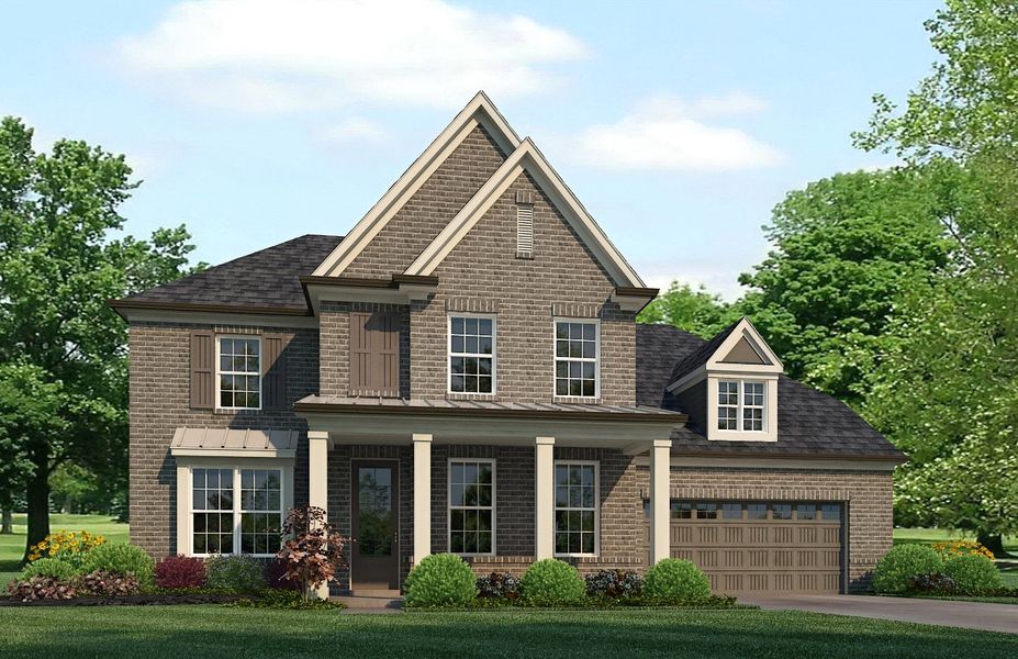 Front exterior of a home in the Twin Oaks community, located in Oakland, TN (Image 26). Front exterior of a home in the Twin Oaks community, located in Oakland, TN (Image 26).