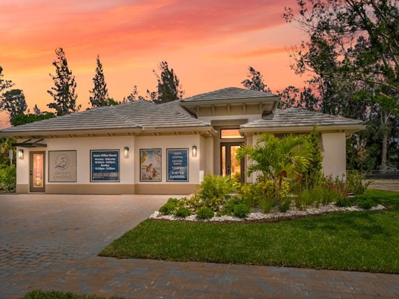 Front exterior of a home in the Raven's Landing community, located in Vero Beach, FL (Image 20).