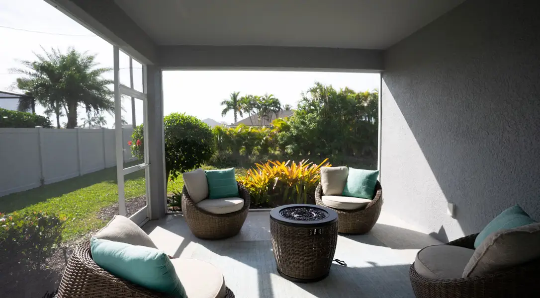 Exterior details of a home in Tropical Gulf Acres, Punta Gorda (Image 3). Exterior details of a home in Tropical Gulf Acres, Punta Gorda (Image 3).