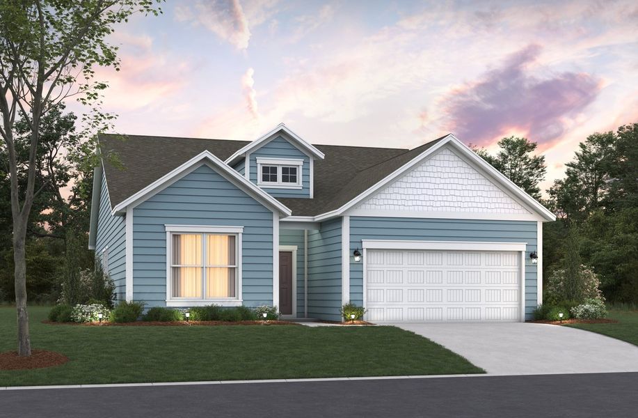 Front exterior of a home in the Sunset Landing community, located in Little River, SC (Image 4).
