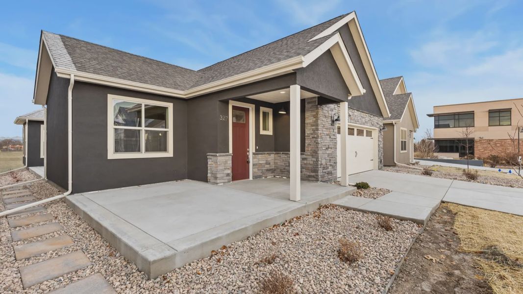 Exterior details of a home in The Courtyards at Lupton Village, Fort Lupton (Image 4).