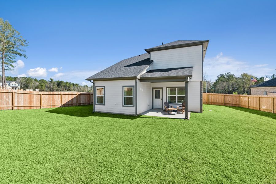 The Robin II- Rear Covered Patio