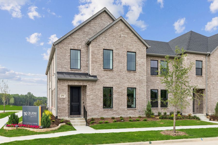 Front exterior of a home in the Painted Tree - Woodland District community, located in McKinney, TX (Image 4).