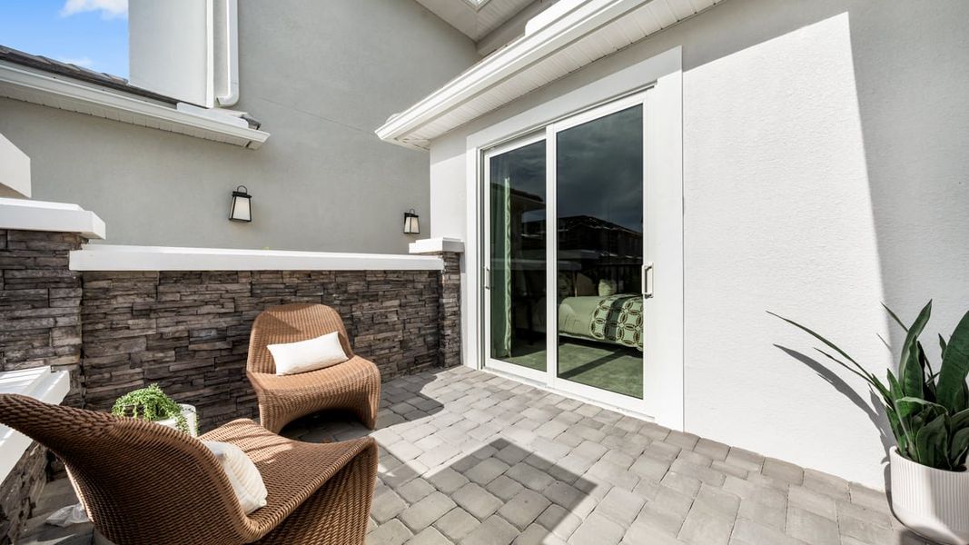 Exterior details of a home in Esplanade by the Islands Coach Homes, Naples (Image 5).