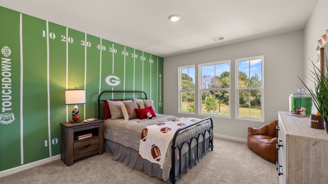 Furnished interior in a model home at Brookland Commons in Monroe (Image 27).