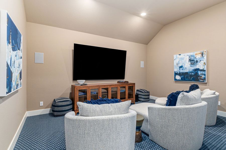 American Legend Homes 60' model in Wellington - Media Room American Legend Homes 60' model in Wellington - Media Room